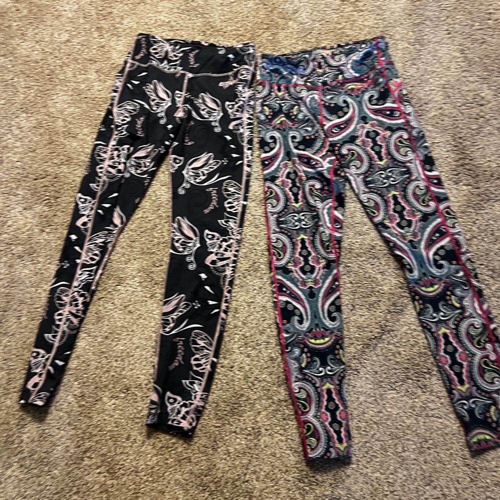 Paisley Leggings - 2 pair